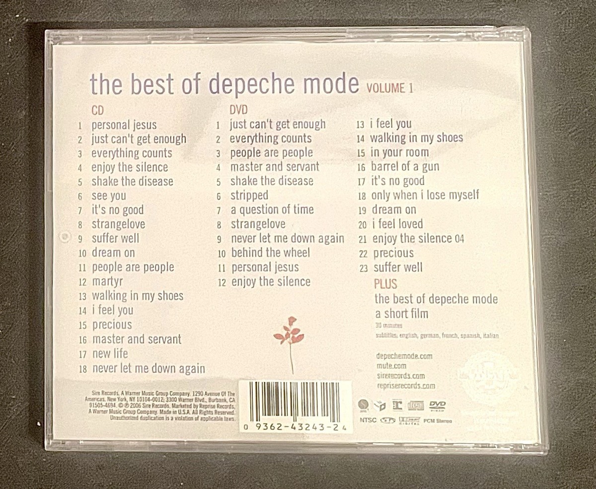The Best of Depeche Mode, Vol. 1 [CD & DVD] by Depeche Mode (CD