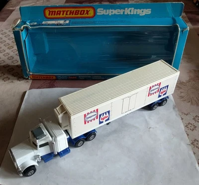 Matchbox Superkings K-31 Peterbilt Camion " Iglo " - Photo 1/4