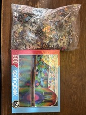 Springbok  NEVER OPENED  2 Jigsaw Puzzles 500 piece Boat House  Mystery