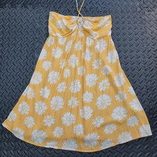 Billabong Strapless Mini Dress Women’s Medium Floral Boho Beach Summer Vacation