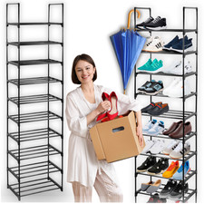 Étagère à Chaussures Modulable Noire - More&Deco