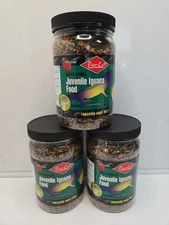 REP-CAL Juvenile Iguana Food Fortified Daily Diet 14.5oz x3  Exp 04/2025