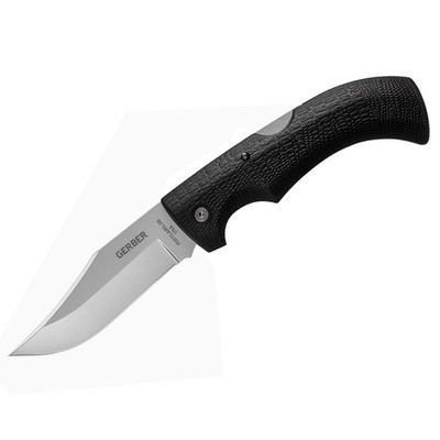 Gerber Gator Taschenmesser mit 9,5 cm Edelstahlklinge, Gator-Griff, Nylonetui