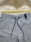 PacSun Pants Men’s Large Light Blue Cargo Joggers Drawstring — photo 4