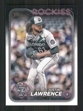 2024 Topps #259 Justin Lawrence Colorado Rockies 40533