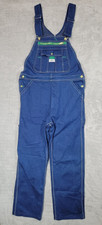 Liberty Bib Overalls Men's 34x32 36x31 Blue Denim Carpenter Workwear Rugged