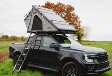Tienda de techo EX DEMO Ventura XL aluminio cubierta 2-3 personas camping 4x4 por tierra