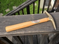 C.S. Osborne Bronze/Brass Magnetic Tack Hammer no. 33. with Magnetic Head