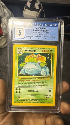 Venusaur graded CGC 5 for sale on eBay
