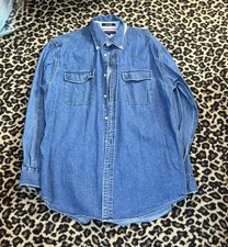Tommy Hilfiger Denim Shirt with Striped Collar