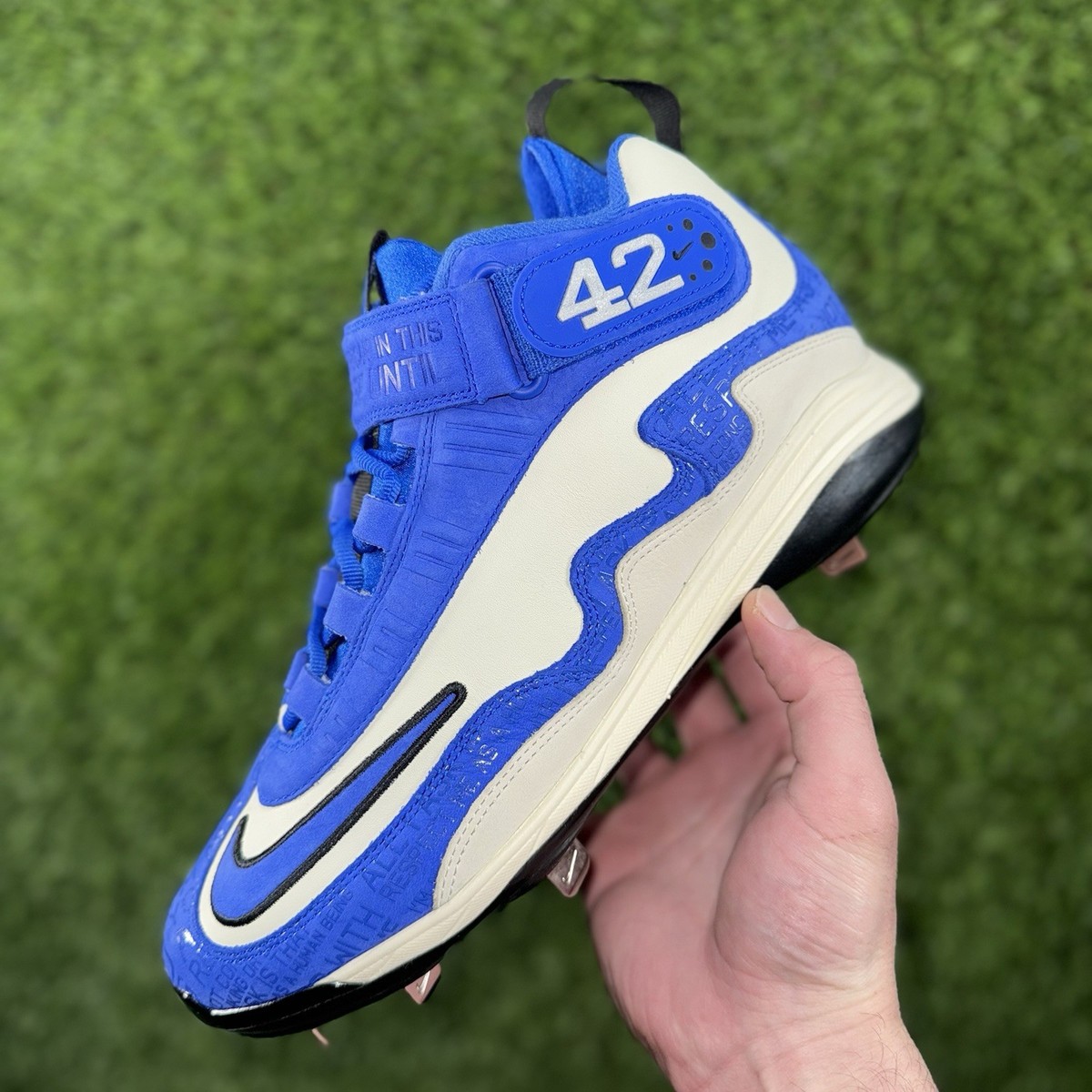 Nike Air Griffey Max 1 Cleat Jackie Robinson Day Racer Blue DC9980