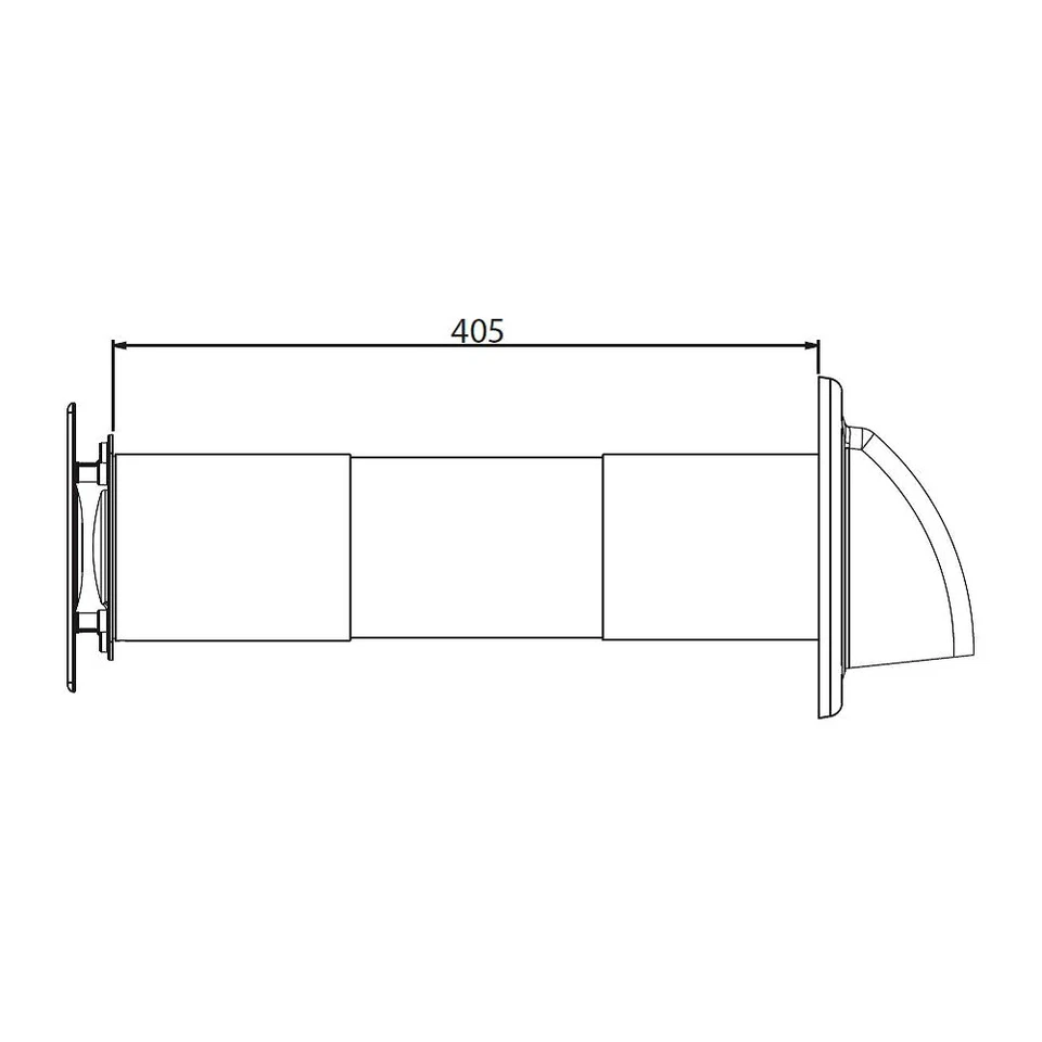 Heat Recovery Kit Single Room Air Freshener Controller Extractor Fan (No Remote) - Image 4 of 4