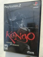 Kengo: Master of Bushido Sony PlayStation 2 PS2 NTSC USA GAME+CASE+MANUAL