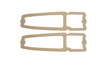 USA-Made! 1966-67 Chevy II/ Nova Tail Light Lens Gasket - Pair NEW Trim Parts!