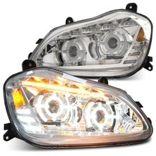 Pair Kenworth T680 Full Led Headlights 2013-2021 Lh/rh Performance Headlights