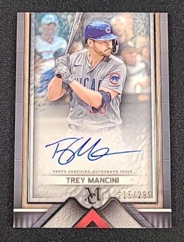 TREY MANCINI 2023 Topps Museum Collection AUTO #/299 ARCHIVAL Card #AA-TM