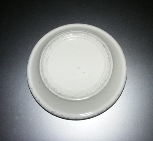* Antique Kewpie/Cupie Salt Glaze Butter Pat * 3 Inches * Unmarked TEPCO China * - Picture 3 of 4