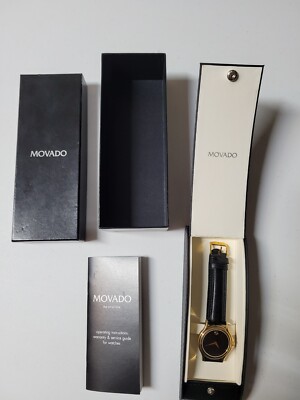 Vintage Movado Museum Wristwatch for Men 87 E4 0863