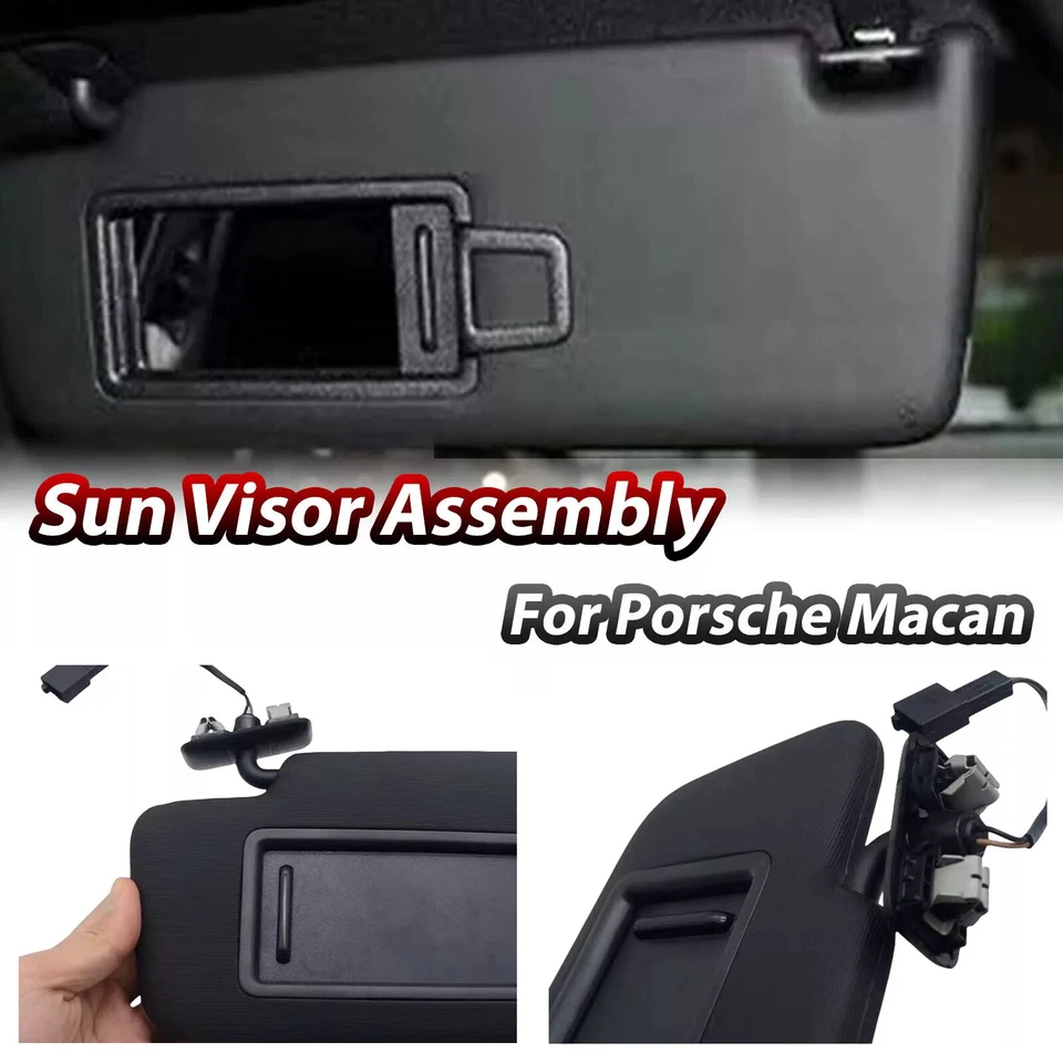 Conjunto de parasol interior izquierdo parasol para Porsche Macan 2014-2022 20N7 Foto 4 de 4