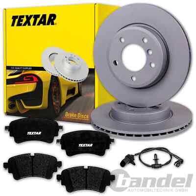 TEXTAR BREMSSCHEIBEN 330mm + BELÄGE HINTEN passend für VW TOUAREG 3 CR