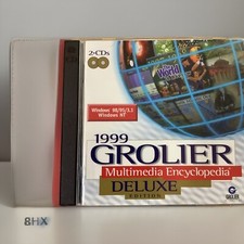 Grolier CD-ROM Encyclopedia 1999, Multimedia Deluxe Edition 2-disc set