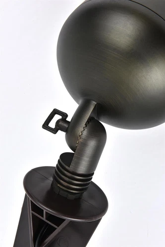 Elitco Outdoor 12V Cast Brass Wide Spot Light 4.75Inch X 8Inch In Dark Bronze - Picture 5 of 7