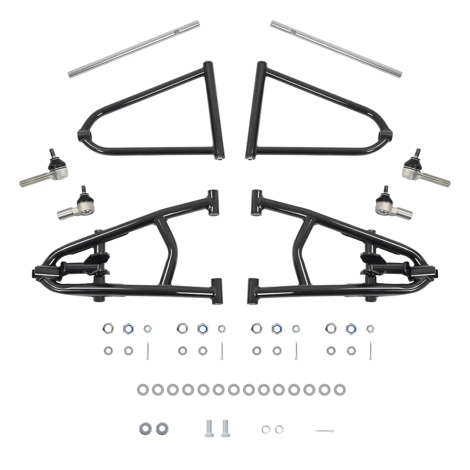 Brazos A inferiores superiores delanteros extensor 2"" más ancho para Yamaha Raptor 660R YFM660R 01-05 Foto 4 de 4