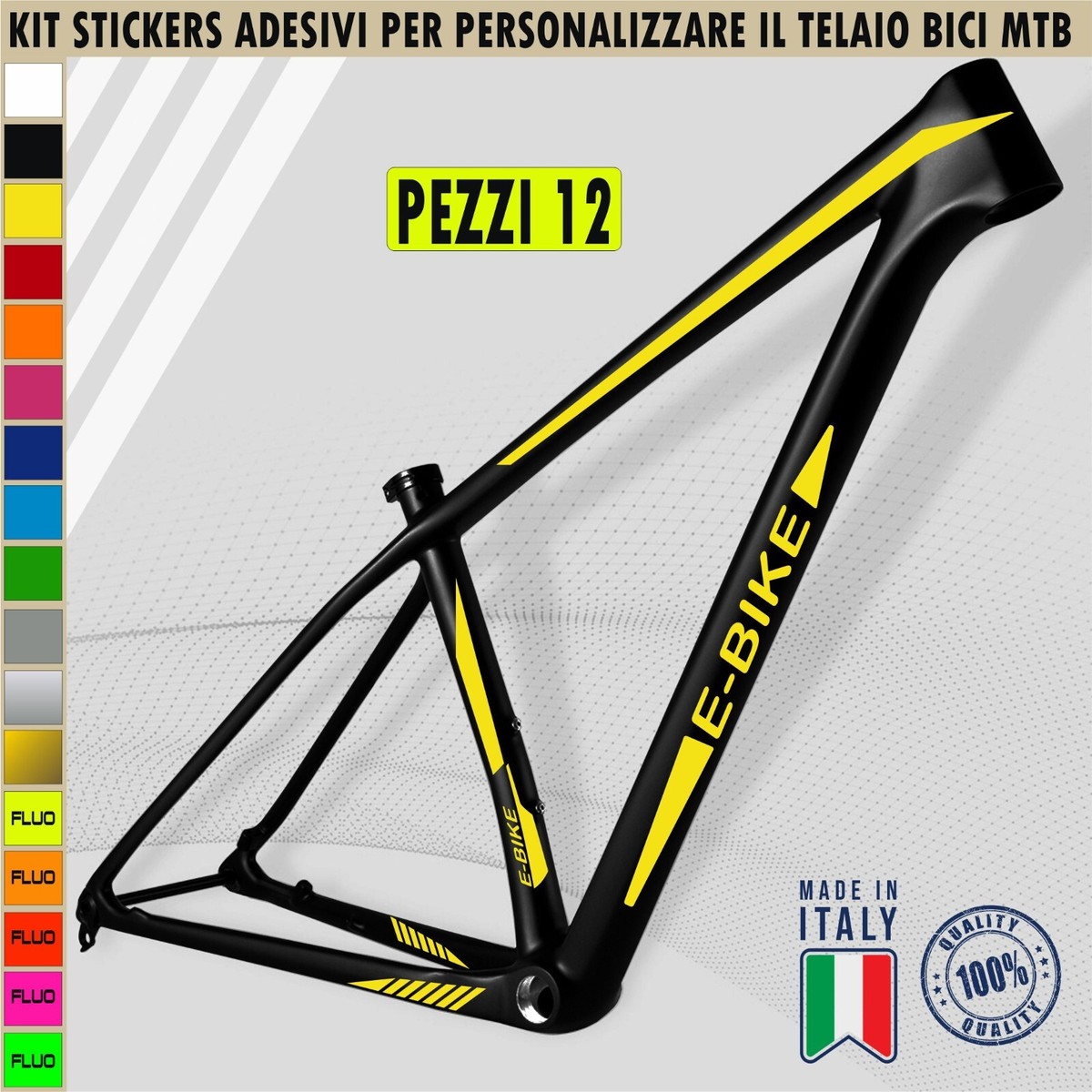 Adesivi telaio trek rail mod. 2022: Kit adesivi telaio Personalizzati | Bike Stickers