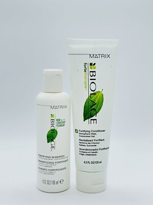 Matrix Biolage Fortetherapie Fortifying Shampoo 4 Fl Oz & Conditioner 4.2 Fl Oz