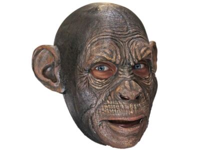 Blake Ape Mask Halloween Bald Monkey Chimp Chimpanzee Costume Hair Big Foot New