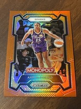 2024 Panini Prizm Monopoly WNBA #30 Orange Prizm Aari McDonald #’d/124 Sparks