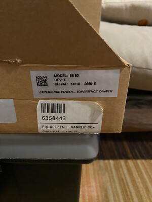 Vanner VoltMaster 80AMP Battery Equalizer 66-80
