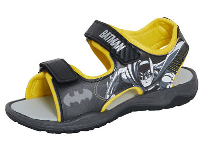 Batman Sportsandalen Kinder DC Comics offene Zehenpartie einfache Befestigung Schieber Sommerschuhe
