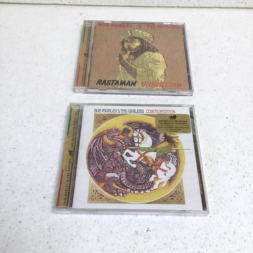 Rastaman Vibration / Confrontation Cd by Bob Marley & the Wailers PAIR 1 Sealed