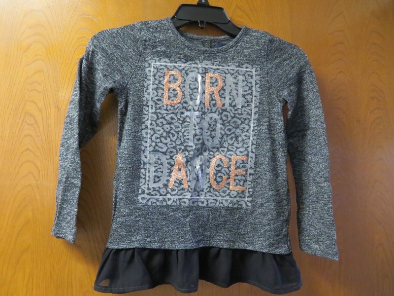 Girls 7/8 Long Sleeve Top