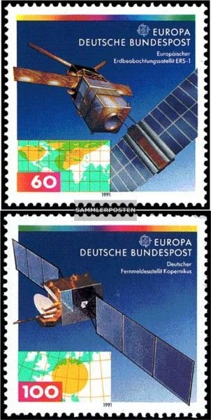 RFA (FR.Allemagne) 1526-1527 (édition complète) neuf 1991 mondiale de l'espace - Photo 1/1