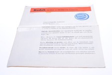 KODAK RETINA RETINETTE CAMERA ORIGINAL PRICE LIST GUIDE DUTCH 140