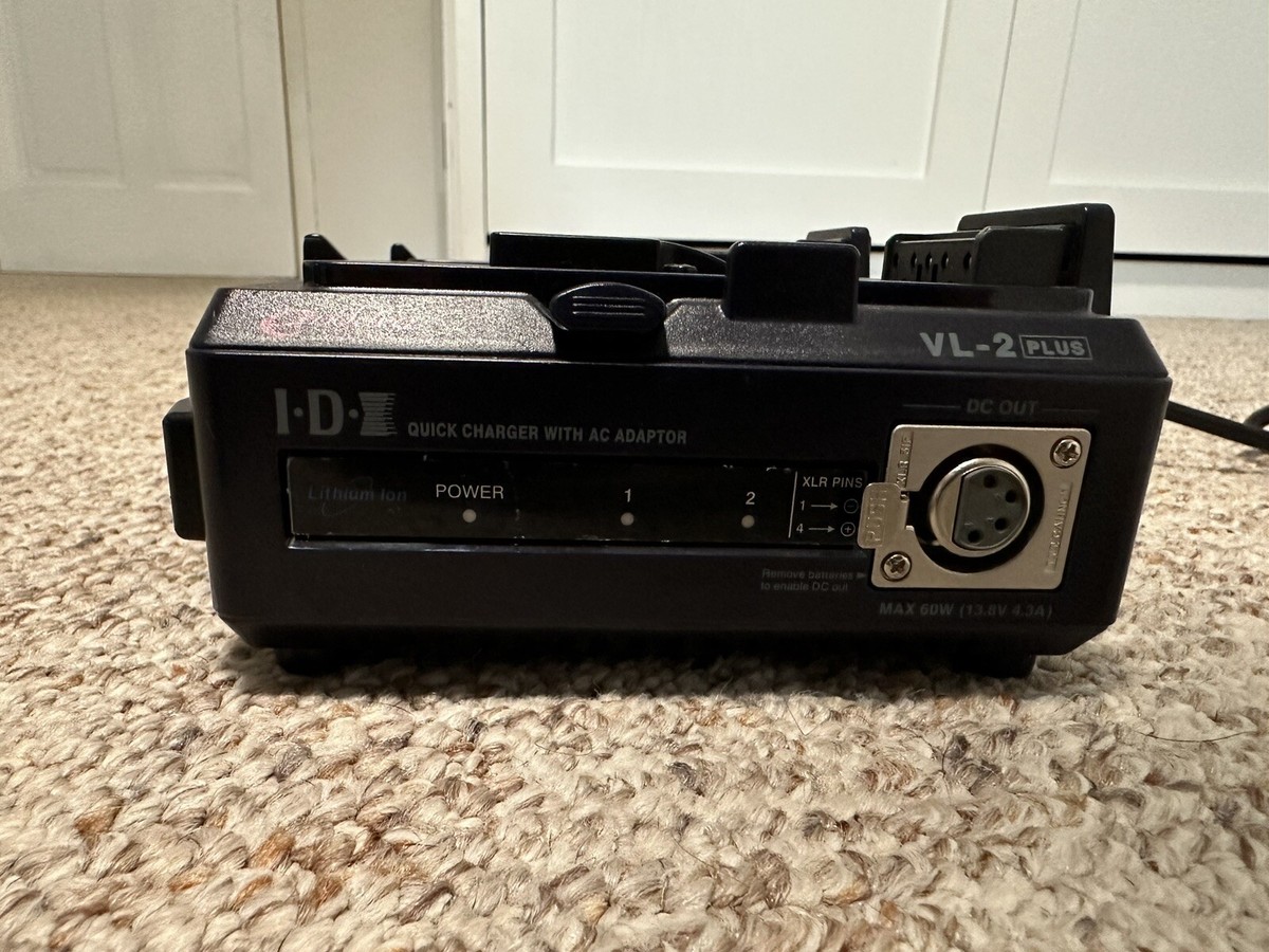 IDX Endura System VL-2 Plus Quick Charger AC Adapter + 2 Duo IDX Endura System VL-2 Plus Quick Charger AC Adapter + 2 Duo