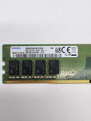 Micron & Samsung 8GB 1Rx8 PC4-2666V-UA2-11 Non-ECC UDIMM DDR4 288