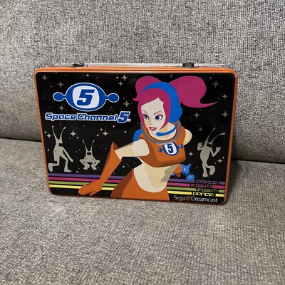 Space Channel 5 Press Kit LUNCH BOX ONLY Sega Dreamcast Promotional Read