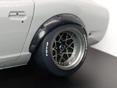 DEMON RESINS 1/12 Love20bee Snowflake Split Felgen & Toyo 888R Reifen für Tamiya's Datsun 240ZG