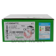 New In Box SCHNEIDER LC1D65AF7C AC Contactor AC110V