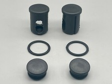 Rear Leg End Caps and Ring, Rollator Parts, For Carex Steel Rolling Walker, NEW