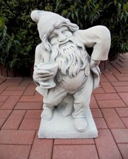 Steinfigur Zwerg, Steinguss, Skulpturen, Statue, Gartenzwerge Gartenfiguren