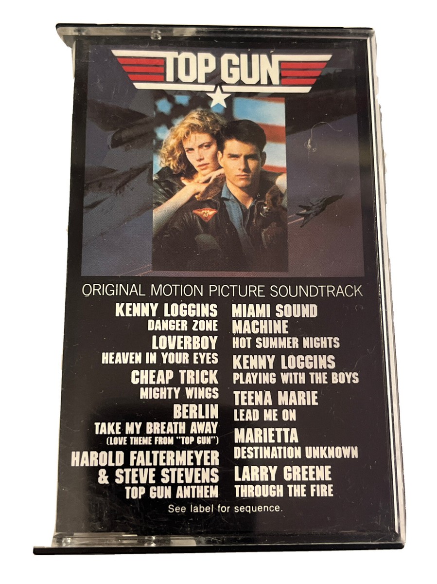 Top Gun Original Motion Picture Soundtrack 1986 CBS SCT