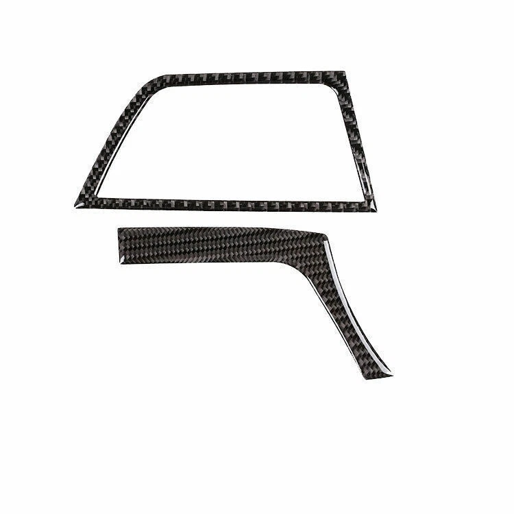 Salpicadero de fibra de carbono real L&R para BMW Serie 3 4 GT 13-2019 Foto 3 de 4