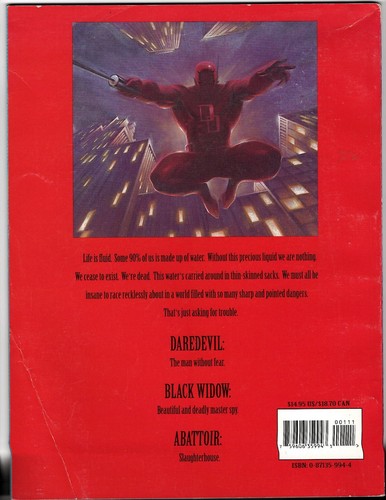 Marvel Comics Daredevil / Black Widow Abattoir / Black Widow Coldest War - C39 - Bild 2 von 4