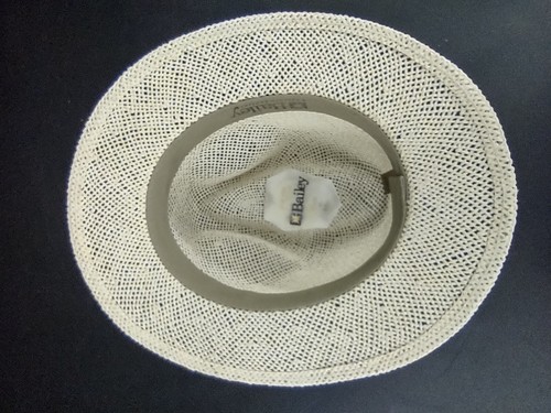 Men's Bailey Panama Hat Seagrass Ivory Island Style Cool Summer Travel Large - Picture 9 of 19
