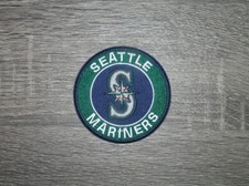 Seattle Mariners Baseball Embroidered Iron On Patch 3" x 3"