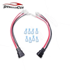 9005/9006/H10 Male Plug Connector Wiring Pigtail Harness For Driving Fog Light